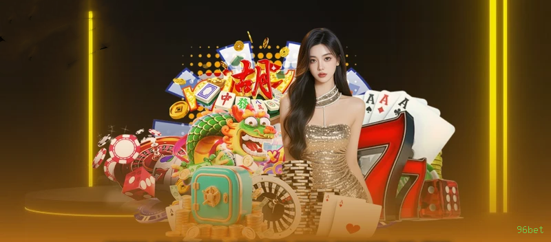 Imagem promocional da 96bet mostrando a plataforma e suas vantagens